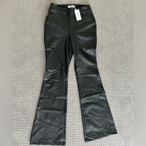 Spanx Faux Leather Flare Pants